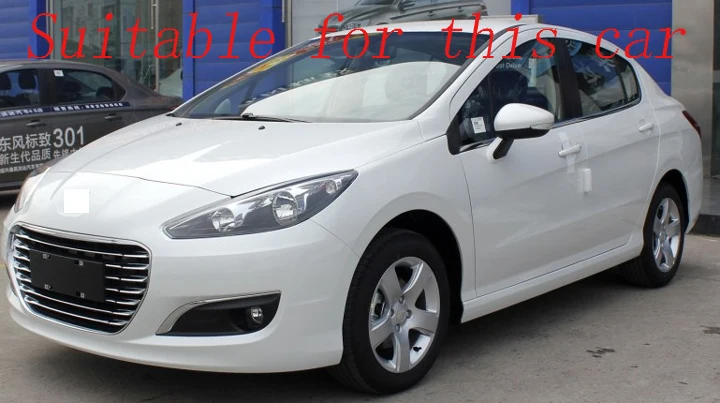 4 шт. пластиковый Наружный козырек для Peugeot 308 2011 2012 2013 2014 2015|Навесы и укрытия| |