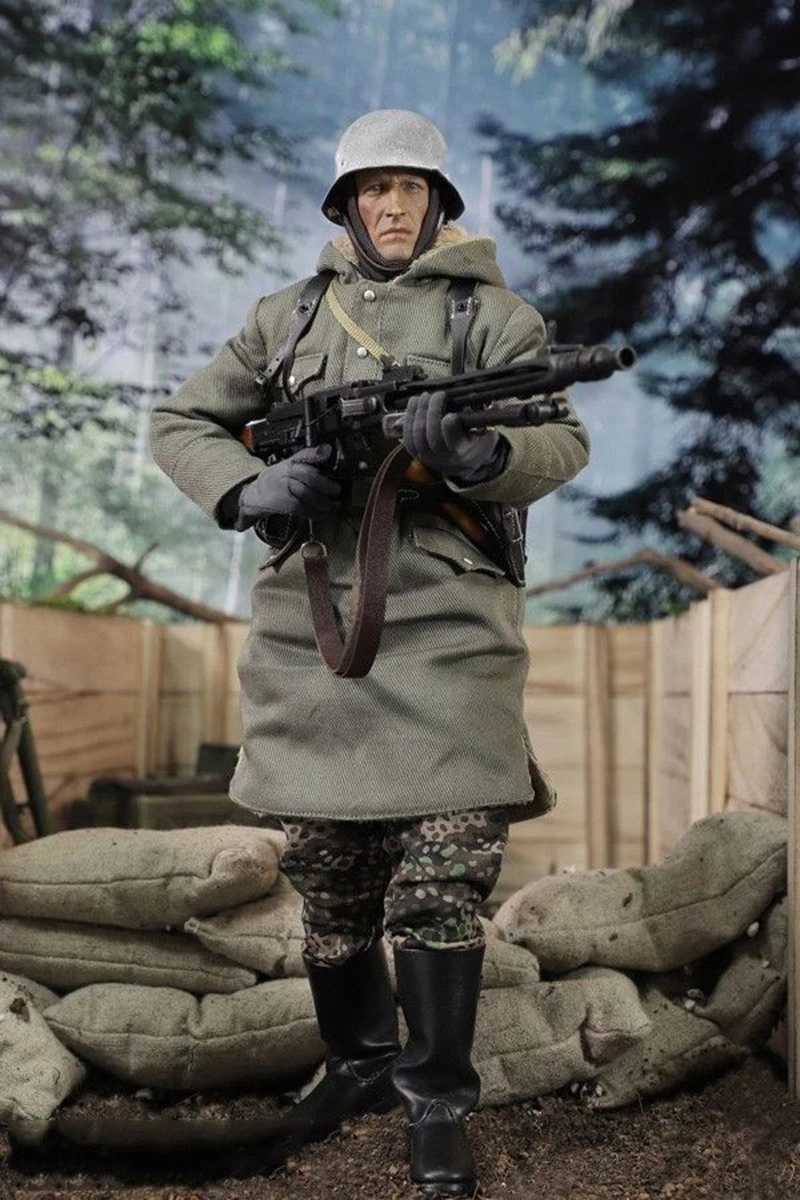 D80130 1/6 масштаб DID WWII German Army Panzer SS PANZER DIYISION DAS REICH MG42 Guner рисунок дисплей полный