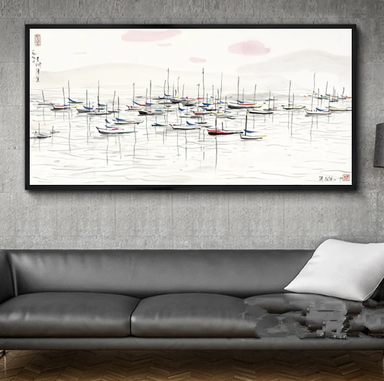 Wu-Guanzhong-Chinese-Ink-Landscape-Painting-HD-Prints-on-Canvas-Wall-Art-Picture-for-Living-Room (1)