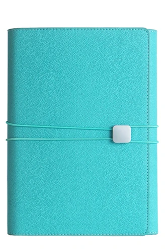 A5 спиральный креативный блокнот канцелярский деловой ежедневник офисный ручной блокнот - Цвет: Turquoise
