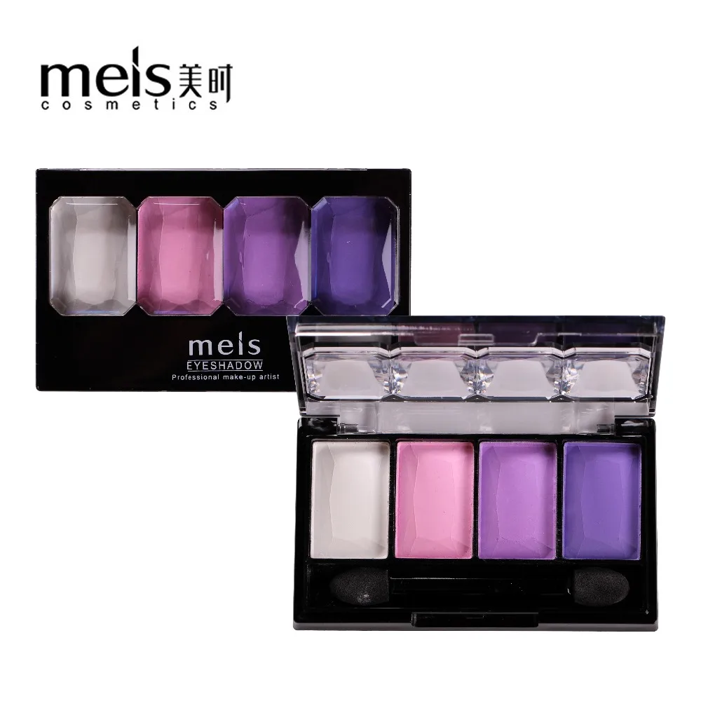 

MEIS Brand Makeup Cosmetics Professional Makeup 4 Colors Eye Shadow Eyeshadow Palette Matte Eyeshadow Eye Shadow Palette MS0428