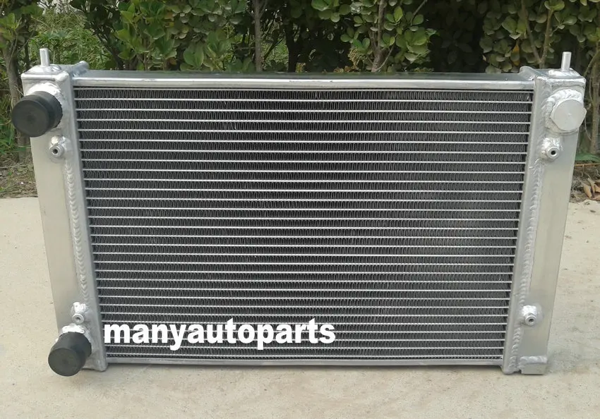 2 ряда алюминиевый радиатор для VW GOLF GTI JETTA MK2/Corrado Scirocco купе 1 8 В 86 95|radiator aluminium|radiator vw