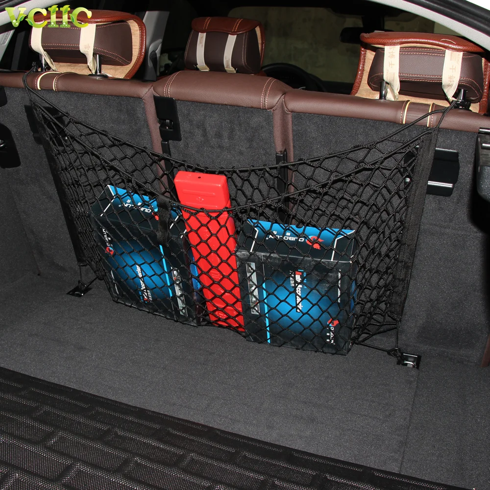 Envelope Style Trunk Cargo Net For Volvo XC60 XC70 XC90 V60 For BMW X5