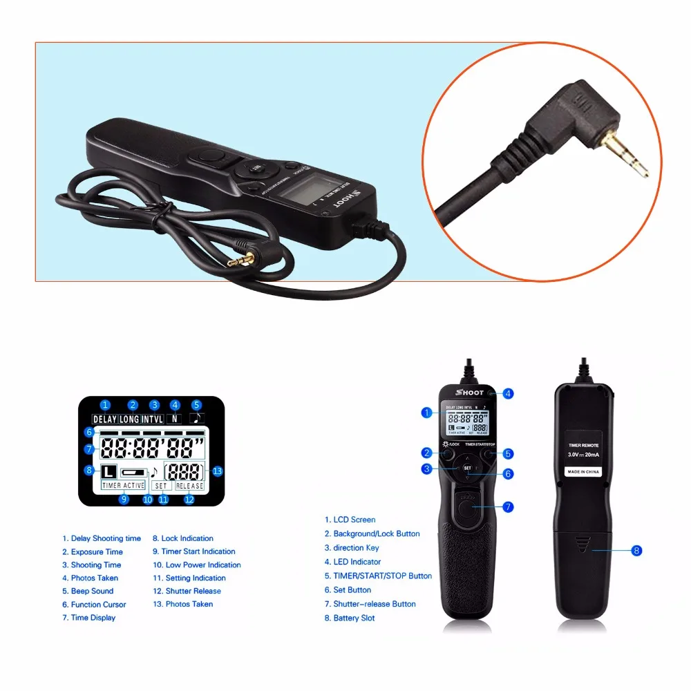 SHOOT-RS-60E3-LCD-Time-Shutter-Release-Remote-Control-for-Canon-EOS-650D-600D-550D-500D (3)
