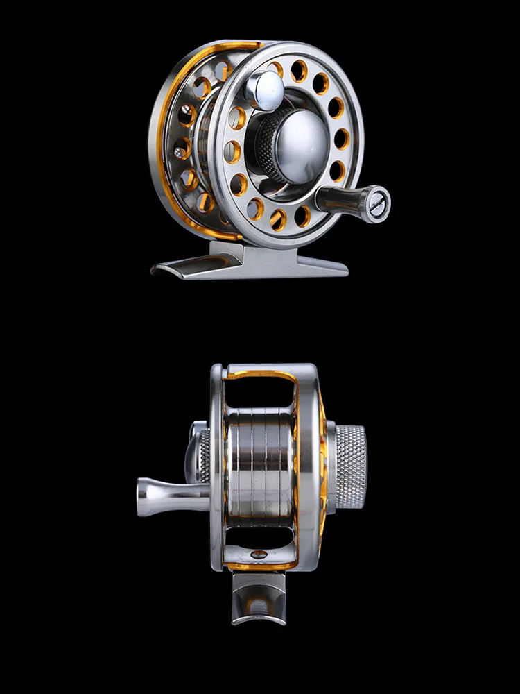 Mavllos Ultra Light Aluminum Alloy Trolling Fishing Reel Super Brake Force 10Kg Saltwater Fly Fishing Reel Disc Brake System