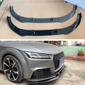 ABS SCHWARZ FRONT LIP BUMPER FIT FÜR AUDI TT 2015 2016 2017 2018 Auto zubehör-in Stoßstangen aus Kraftfahrzeuge und Motorräder bei