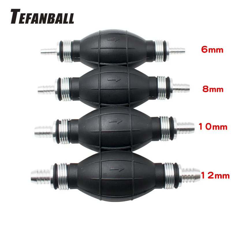 

1Pcs Fuel Pump 6/8/10/12mm Rubber Hand Primer Bulb Type Boat Fuel Diesel Pump For Car Boat Marine Outboard 2019