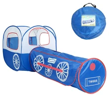 2 в 1 синий шаттл игрушка палатка-туннель водонепроницаемый детский игровой дом детский палатка-туннель игрушки для детская палатка