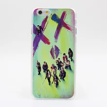 2302Y SUICIDE SQUAD POSTER CHARAKTERE Hard font b Case b font Transparent font b Cover b
