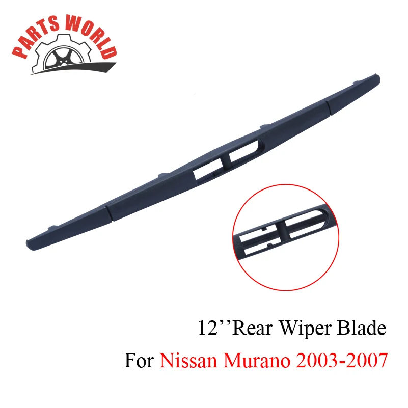 Резиновые передние и задние щетки стеклоочистителя для Nissan Murano 2003 2007 дворники