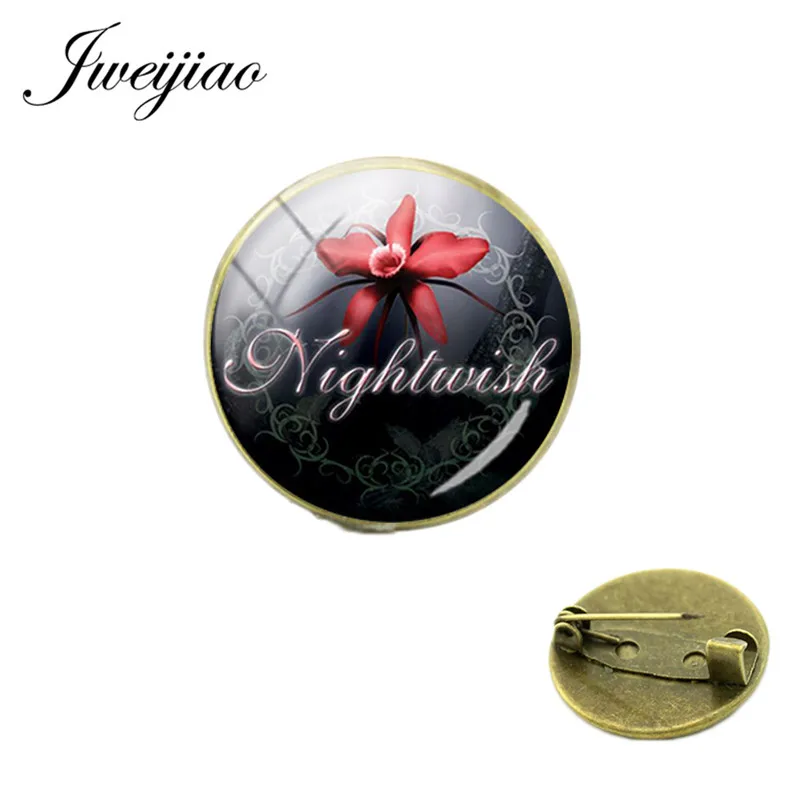 Классические броши JWEIJIAO с логотипом музыкальной группы Nightwish значок для женщин