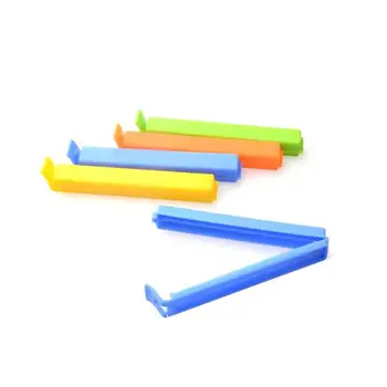 

5PCS Random Color Kitchen Storage Food Snack Seal Sealing Bag Clips Plastic Tool