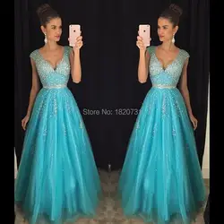 Потрясающие Длинные Вечерние Dress Русалка Сексуальная Сплит Бисером Холтер Sparkly Пром Платье с Открытой Спиной Кружева Аппликация