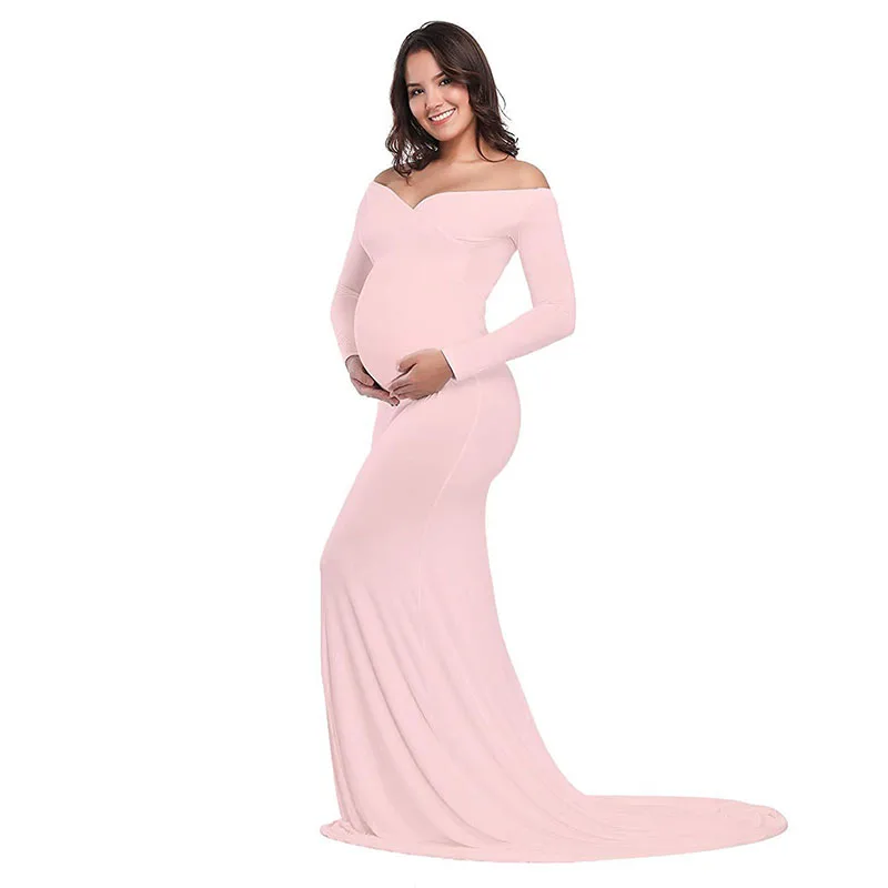 maternity pink dresses for baby shower