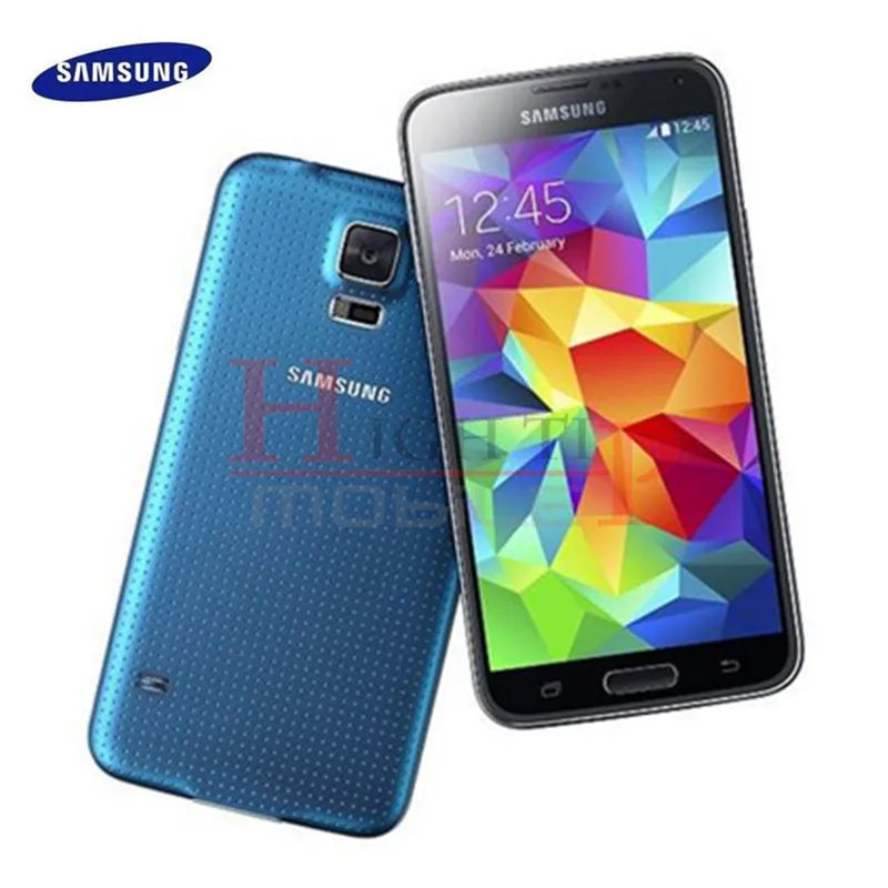 Оригинальный разблокированный Samsung S5 SM G900 G900F G900A G900H Quad core 5 1 дюймов 3G и 4G 16MP GPS Wi Fi