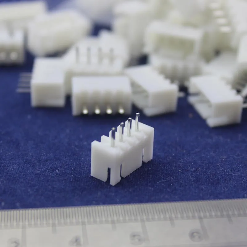 Бесплатная доставка 100 шт 4Way 2 54 мм Шаг контактный разъем XH 4p|connector xlr|connector fpcconnector