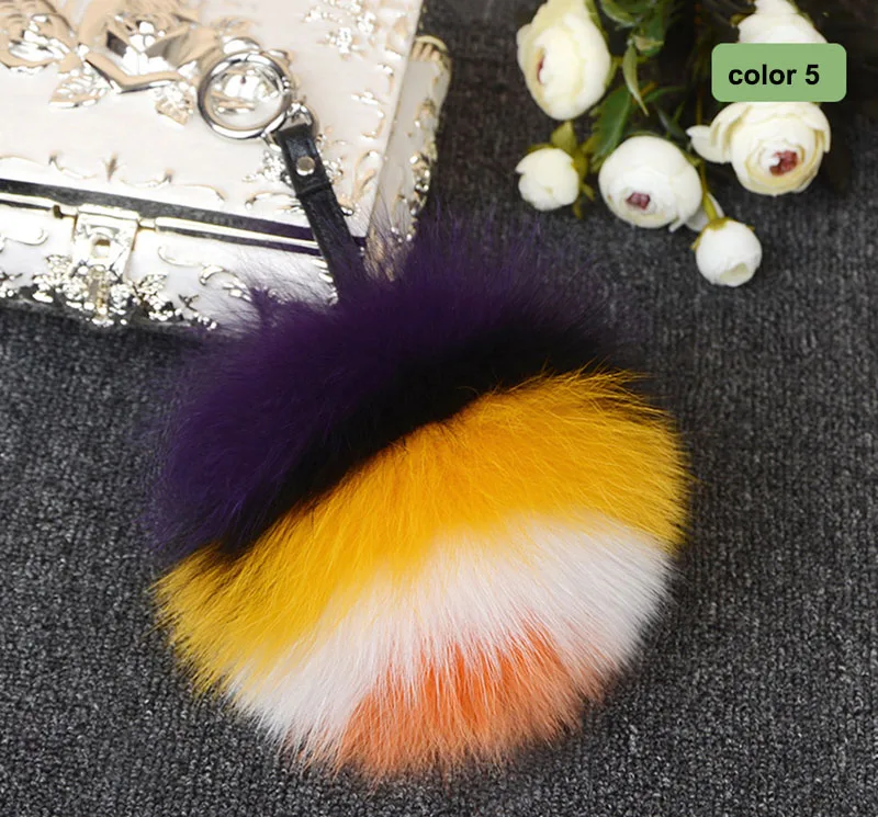 pompom charm multicolorstrips 10 