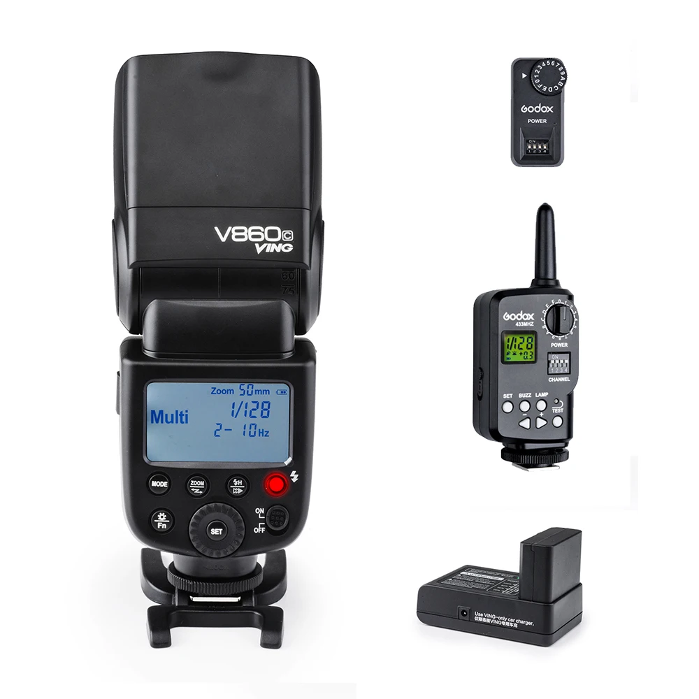 Godox Ving V860C быстрая E TTL HSS V860 Speedlite литий ионный аккумулятор вспышка для Canon EO'S