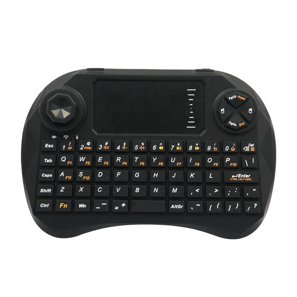 Mini Keyboard 2.4GHz Wireless Fly Air Mouse Combo Game Control QWERTY