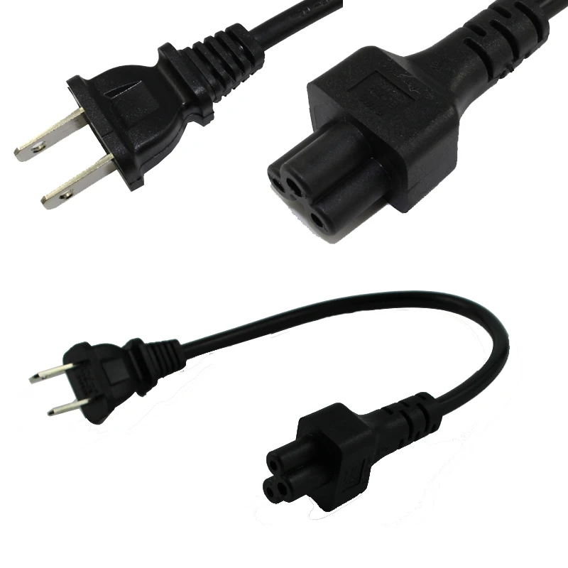 adapter power brazil plug Cable Plug Short Brazil extension 30CM 320 Adapter cord US IEC to C5 power Japan USA Canada