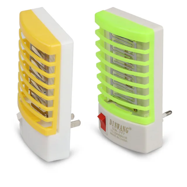EU/US Plug Home Practical LED 220V LED Sensor Night Light Insect Mosquito Repellent Fly Bug Insect Killer Trap Night Lamp BZ