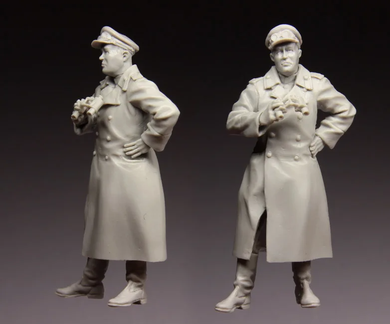 Модель 1/35 года наборы фигурок из смолы Вторая мировая война советские офицеры 410
