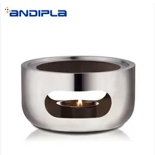 Креативная спиртовая Свеча из нержавеющей стали, теплый чай, кофе, молочная плита, чайная церемония, прочные аксессуары, подставка для чайника