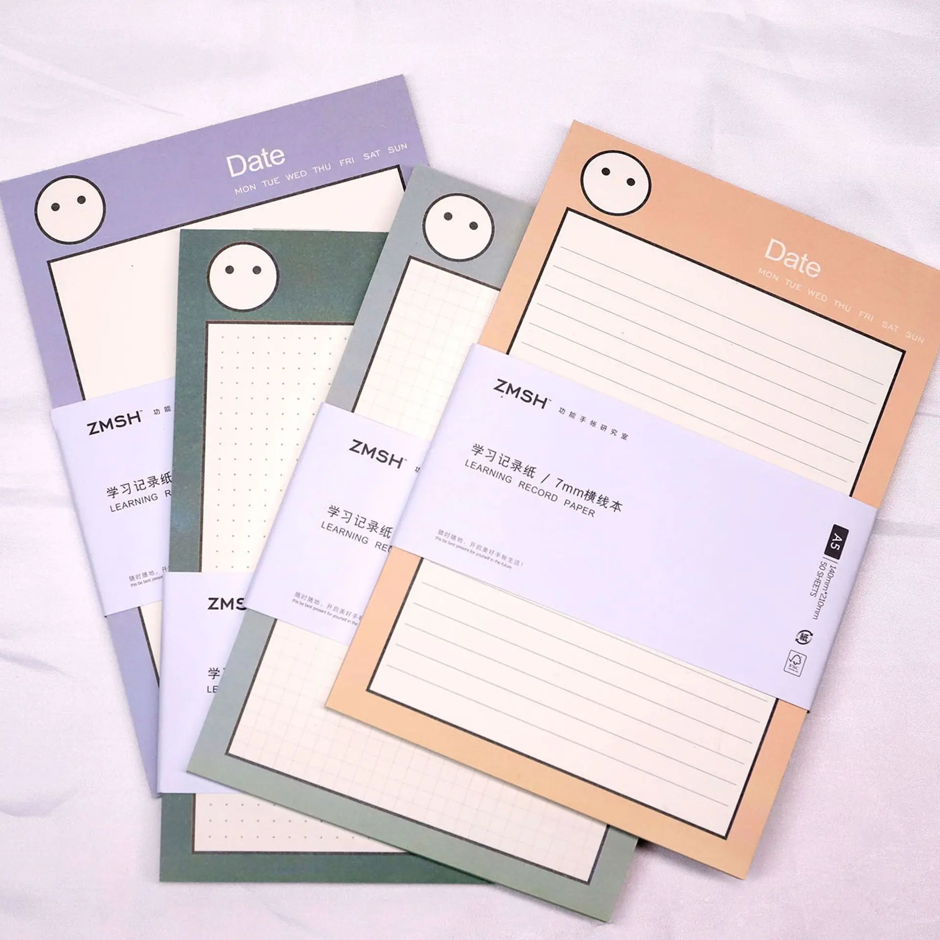 

INS Fashion Creative Eazy Memo Pad 14*21cm A5 Notepad 50 Sheets