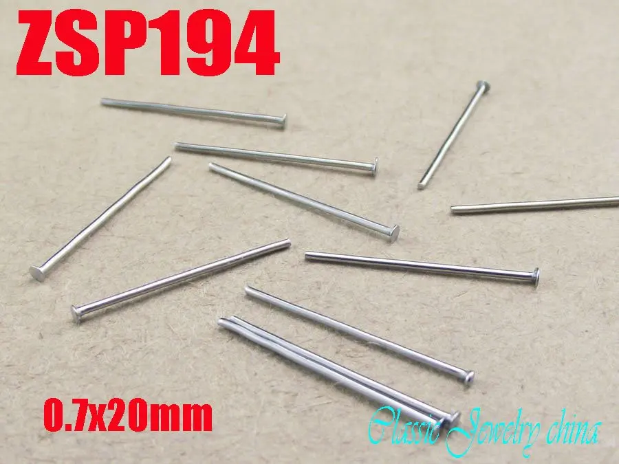 T pin 0 7x20 мм из нержавеющей стали ушной гвоздь auricular серьги иглы аксессуары