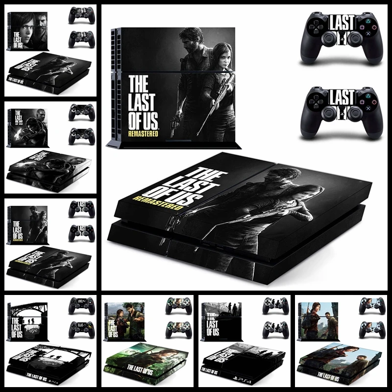 Виниловая наклейка Joel Ellie для PS4 PlayStation 4 и 2 контроллера последняя из нас