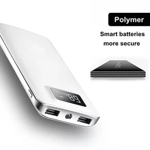 Внешний аккумулятор 30000 мАч для Xiaomi Mi 2 USB внешний аккумулятор портативное зарядное устройство Внешний аккумулятор для iPhone 7 6 5 4X8