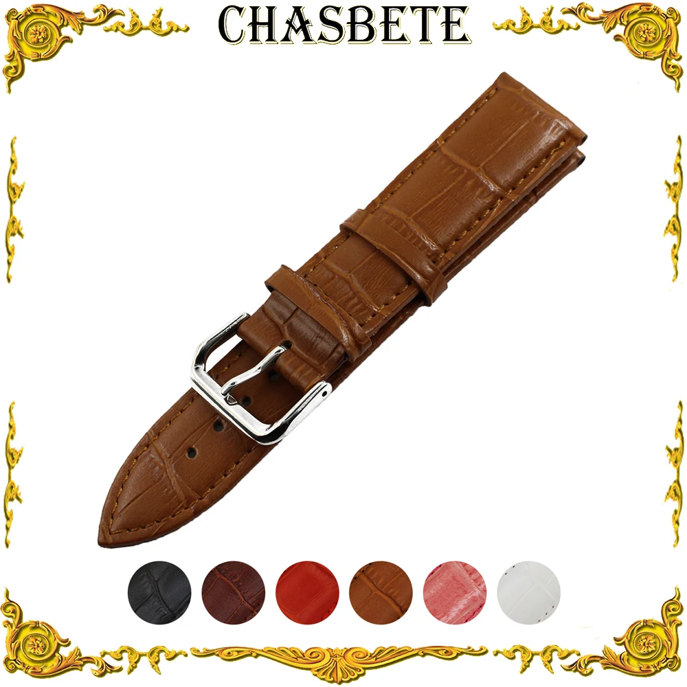 12 14 16 17 18 19 20 21 22 24mm Leather Watch Band for Cartier Men Women Strap Wrist Loop Belt Bracelet Black Brown Red White 12 14 16 17 18 19 20 21 22 24mm Leather Watch Band for Cartier Men Women Strap Wrist Loop Belt Bracelet Black Brown Red White