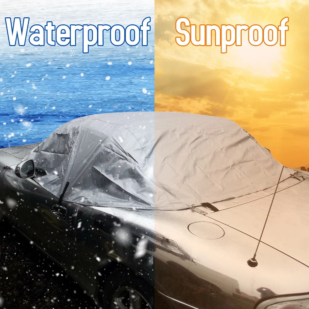 Car Cover Soft Top Roof Protector Half Outdoor Sun Protection Cover Dust  Rain Snow Protective Fit for Mazda MX-5 MK1 MK2 MK2.5 - AliExpress