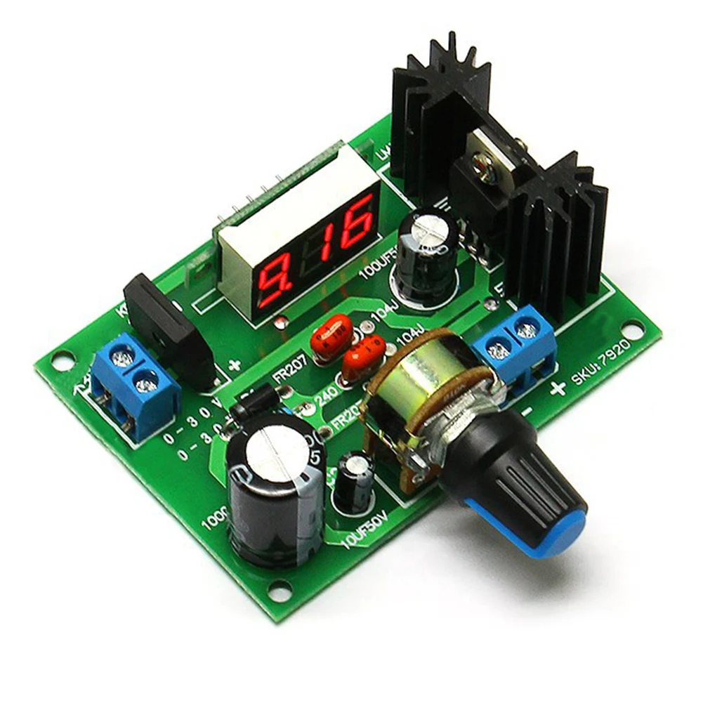 Лидер продаж LM317 регулируемый регулятор напряжения понижающий модуль печатной