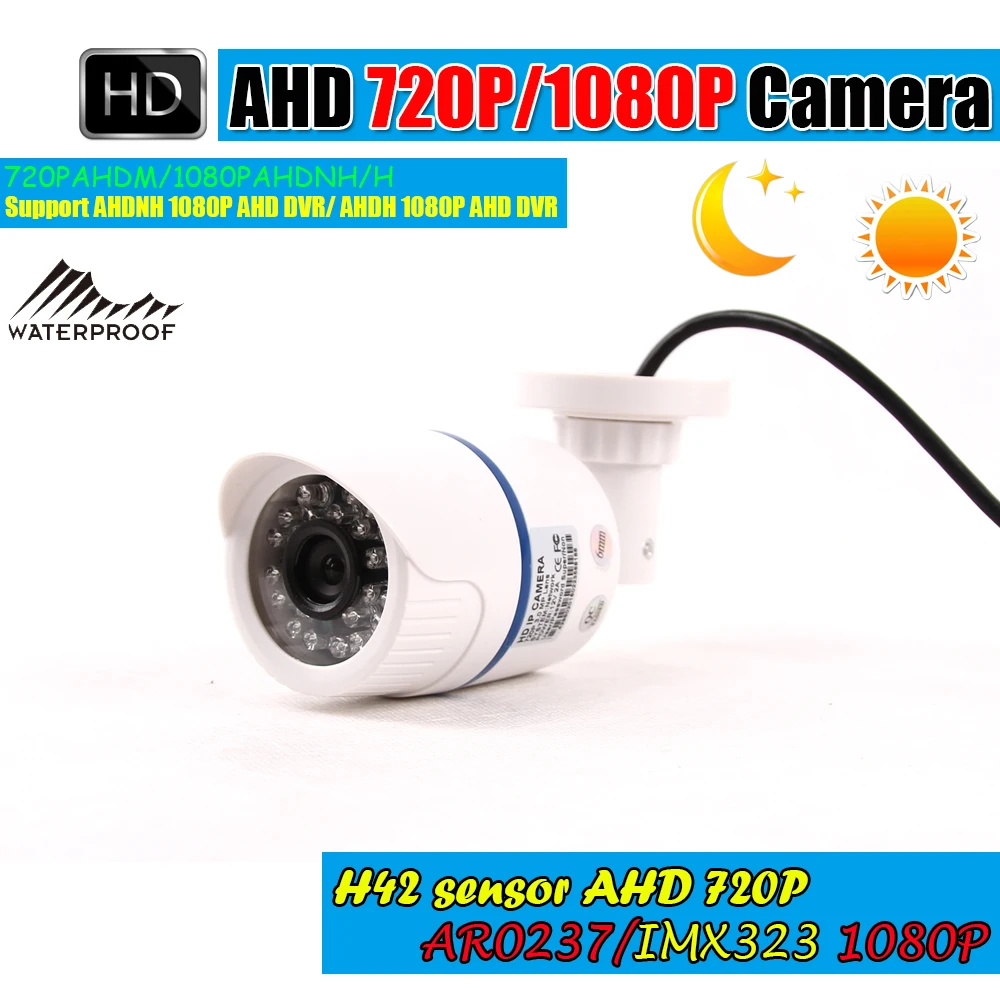 bilder für HD 720 P 1080 P Kugel AHD Kamera 1MP 2MP CMOS Sicherheit Video HD AHD Einzelne Kamera Nachtsicht IR 20 Mt Cctv-kamera Für AHD DVR bilder für HD 720 P 1080 P Kugel AHD Kamera 1MP 2MP CMOS Sicherheit Video HD AHD Einzelne Kamera Nachtsicht IR 20 Mt Cctv-kamera Für AHD DVR