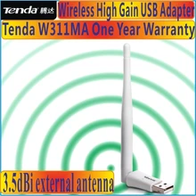 Tenda W311MA 150 Мбит/с Беспроводной N USB адаптер сетевой адаптер с одной внешней антенны, поддерживает мягкий AP, и