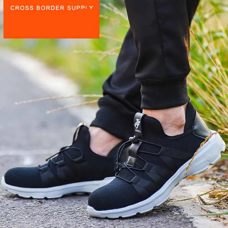 Men's Breathable Steel Toe Cap Safety Shoes Men Outdoor Anti-slip Steel Puncture Proof Construction Boots Work Shoes36-45 Men's Breathable Steel Toe Cap Safety Shoes Men Outdoor Anti-slip Steel Puncture Proof Construction Boots Work Shoes36-45