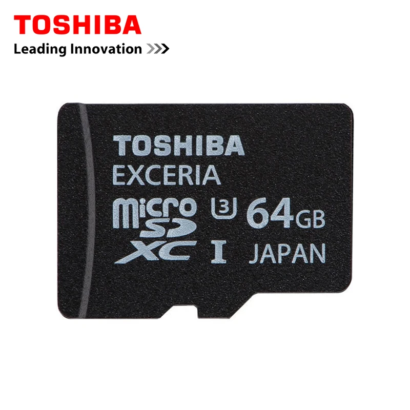 100 Original TOSHIBA Micro SD Card 64GB 32GB 16GB Read 95M/s Class U3