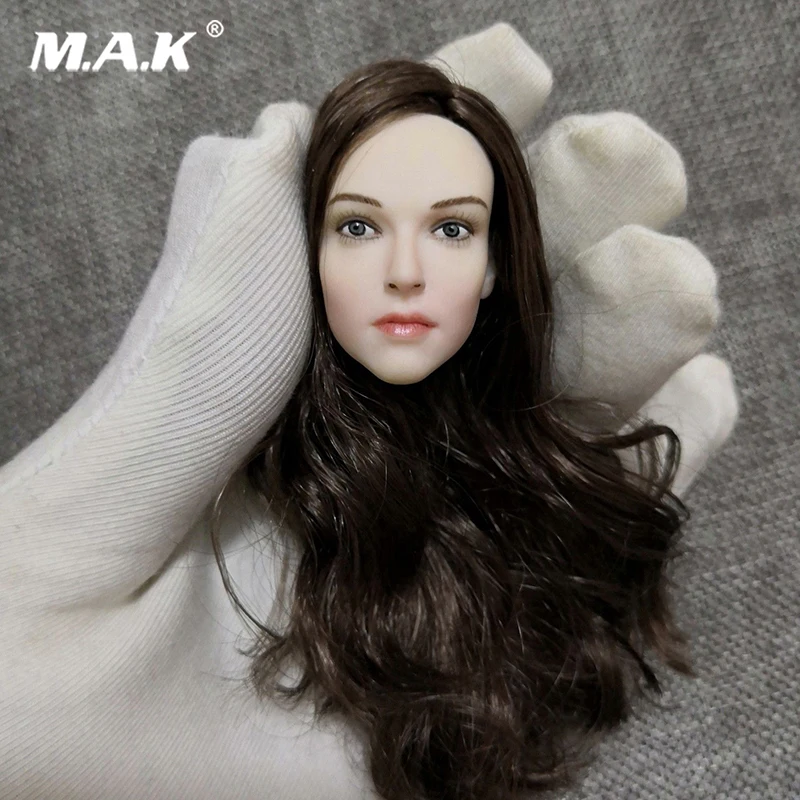 Модель 1/6 года. Модель Ellen Page для женщин. Модель для вырезания головы девушки. Модель для 12 дюймов. Коллекция экшн-фигурок. Игрушки-куклы в подарок