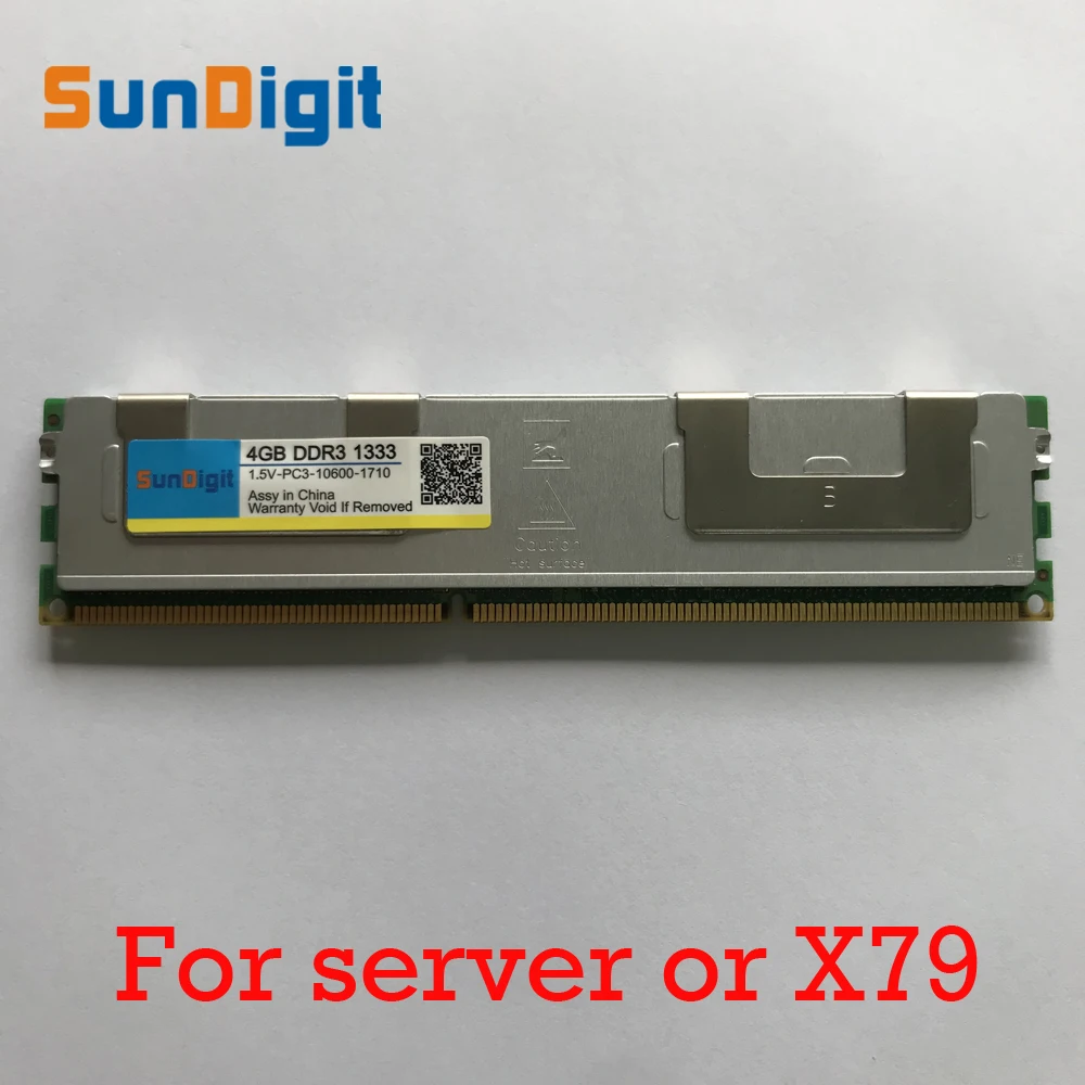 Для Hynix DDR3 4 ГБ 8 1333 МГц PC3 10600R 2Rx4 ECC REG RDIMM RAM DDR 3 только для серверной памяти