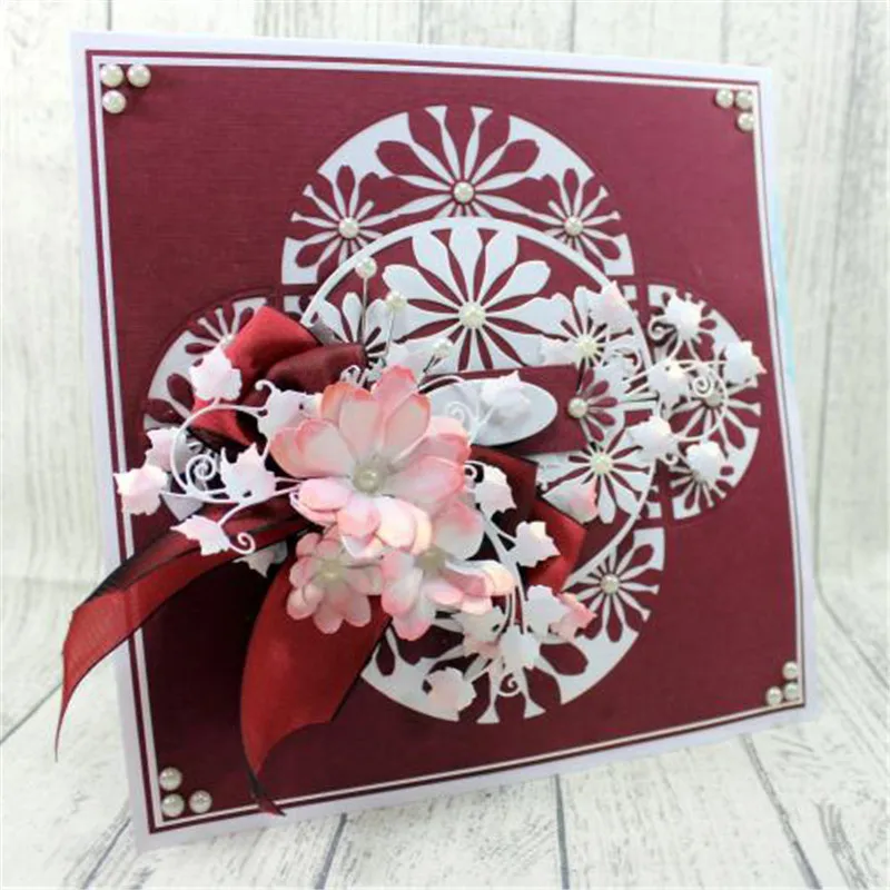 

Eastshape Flower Metal Cutting Dies Troqueles De Corte De Metal Scrapbooking Stitch Die Cut Craft Dies Happy Birthday Die