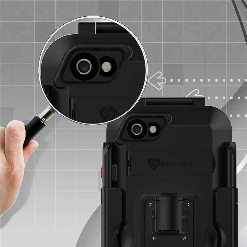 Waterproof Bicycle Bike Phone Case Holder Handlebar Clip Stand Mount Bracket Support for iPhone 6 6S Moto GPS Navigation Holder  (3)
