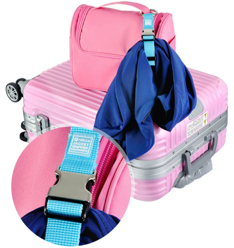 metal luggage straps