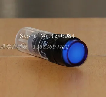 

[SA]P16LMR1-1AB Taiwan Progressive Alliance Round single point without a lock blue reset button switch DECA--10pcs/lot