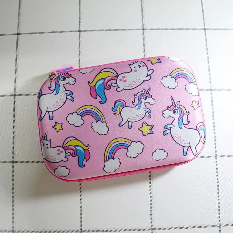 Единорог пенал Kawaii Kalem Kutusu EVA Trousse Scolaire Stylo креативные школьные принадлежности Estojo