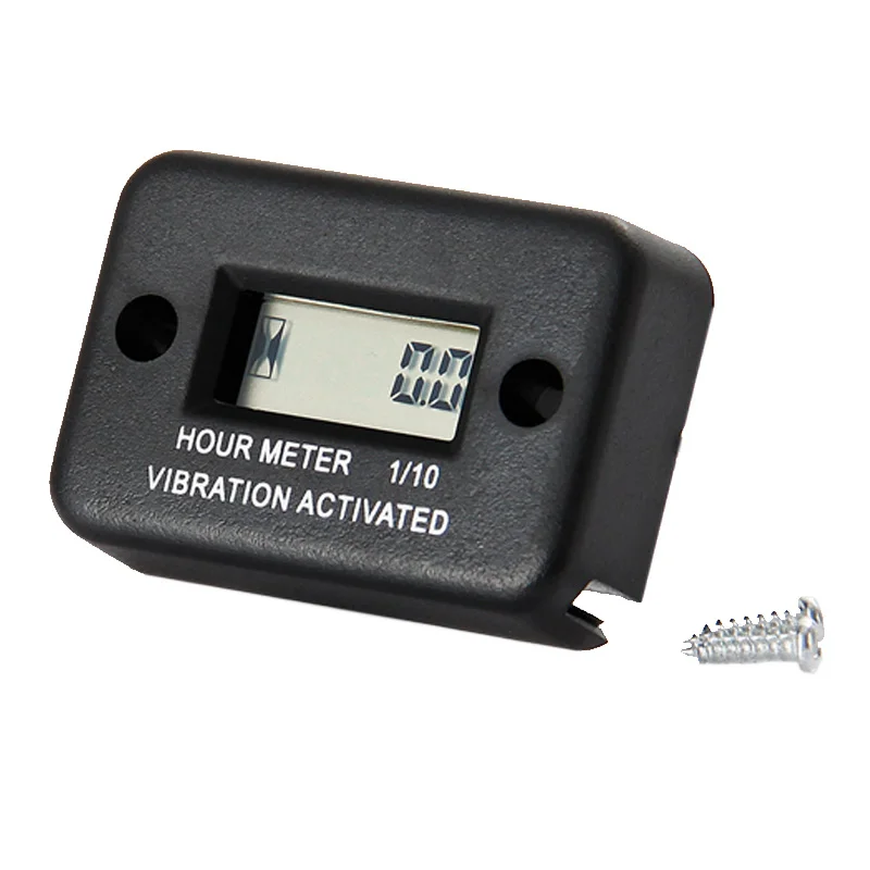 Vibration wireless hour meter for lawn mower tractor, cleaner RL HM016