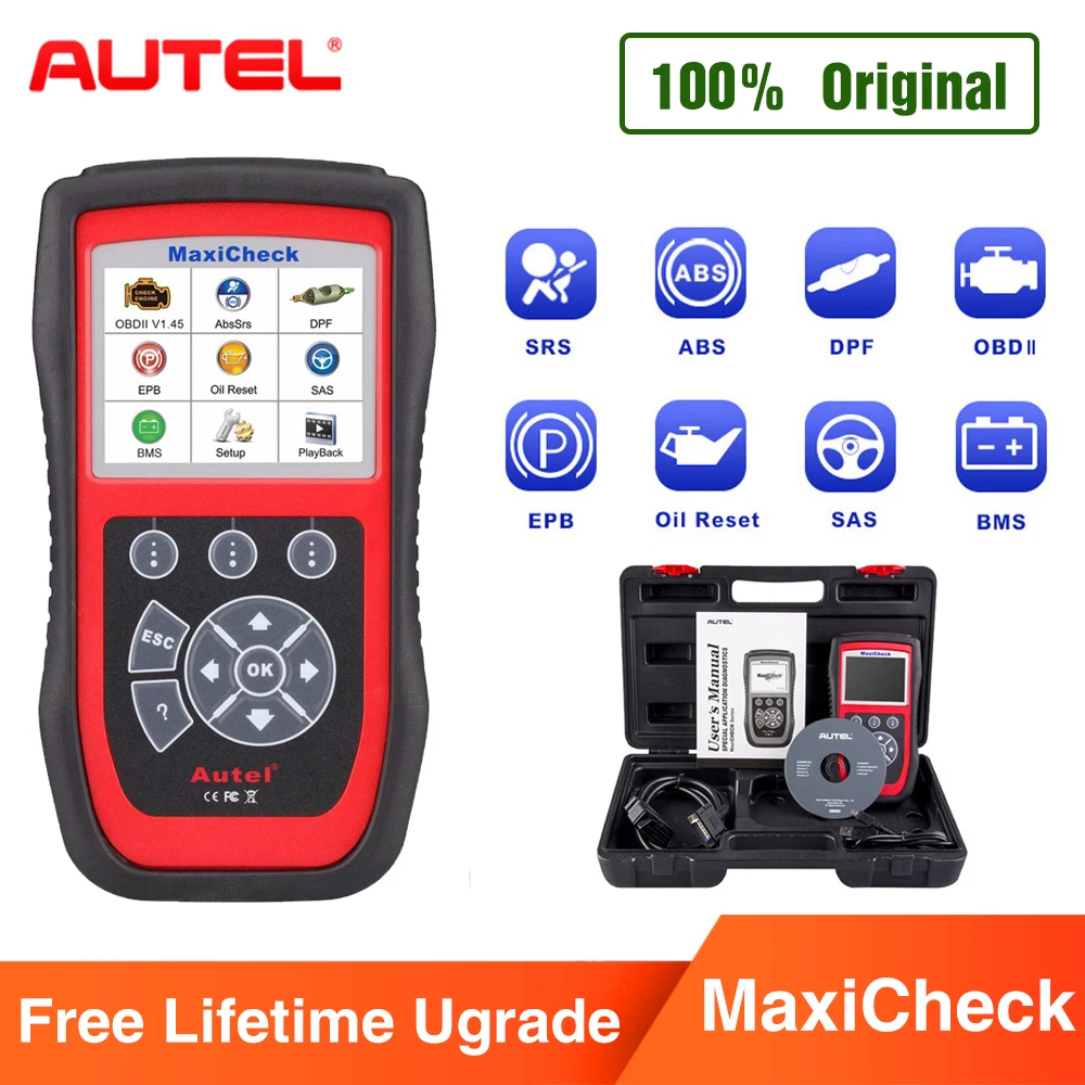Autel MaxiCheck Pro OBD2 сканер автомобильной БД инструменты автомобиль сканирования
