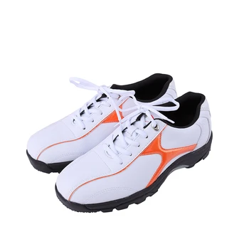 

Golf Shoes For Men Waterproof Sport Sneakers PU Non Slip Soft Sport Shoes Lace Up Breathable Outdoor Trainers Eu 39-44 D0380