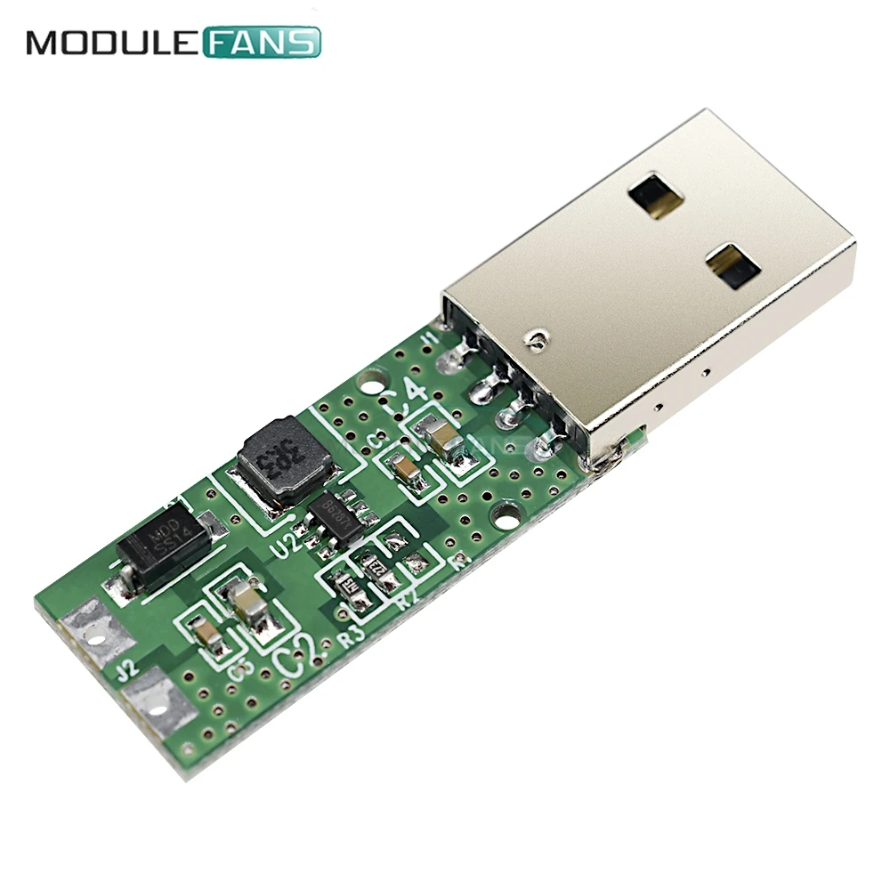 Повышающий преобразователь DC 5 В до 12 в USB модуль источника питания Вт плата