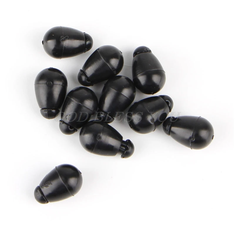 

10PCS Carp Fishing Bait Rubber Shock Beads Terminal End Tackle Stop Accessories